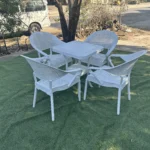 Mesh Set (60*60 table) – White
