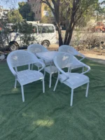 Mesh Set (60*60 table) – White - Image 5
