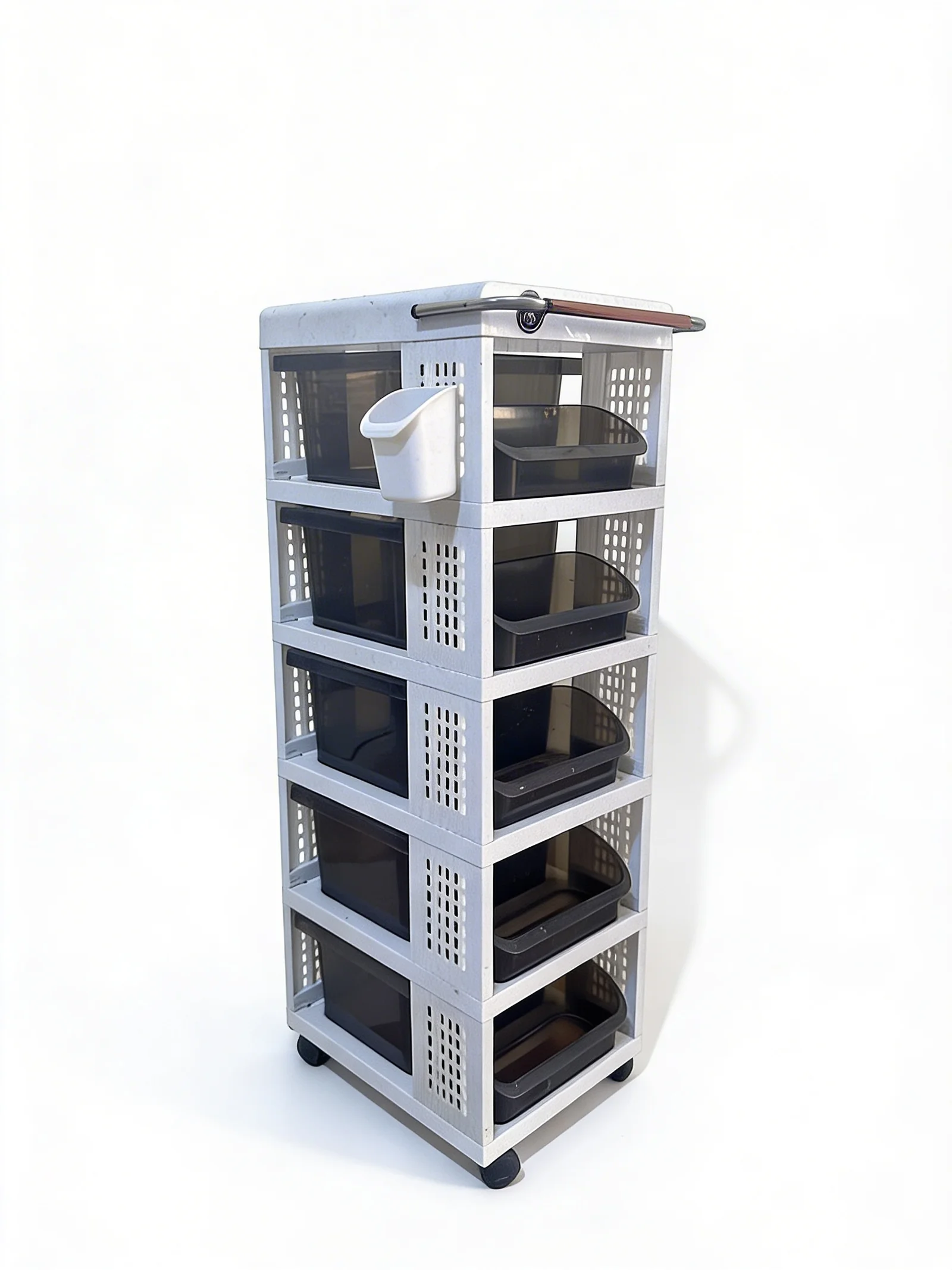 2 Multi-Tier Organizer white 5 Tier - Image 1