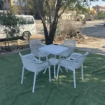 طقم فيفا (ترابيزة 60*60) – ابيض