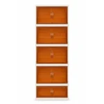 Smart 5-Tier Cabinet– beige*brown - Image 6