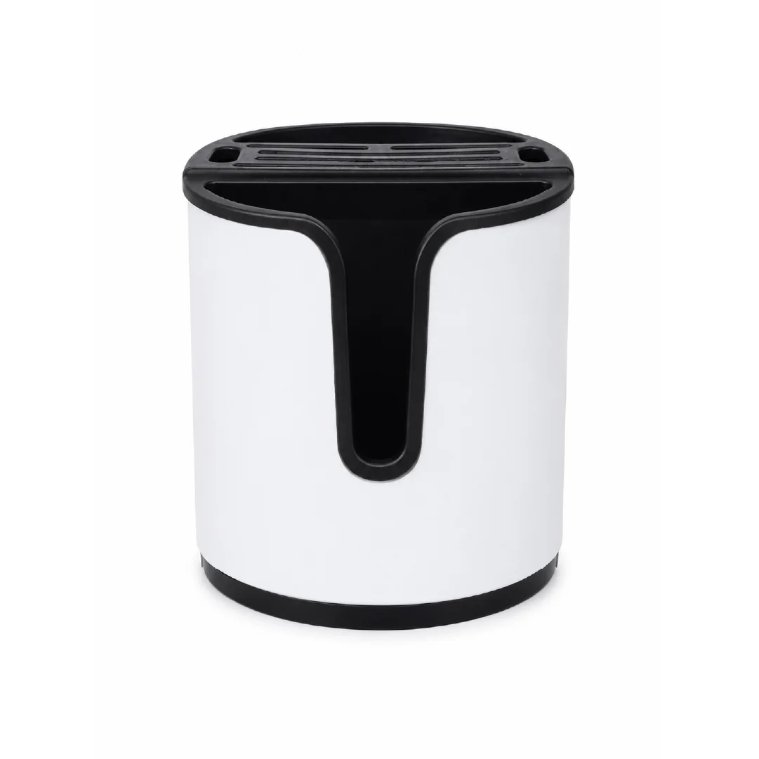 منظم-9-100 ZEKAR SpinStore™ 360° Cutlery Organizer-white*black - Image 1
